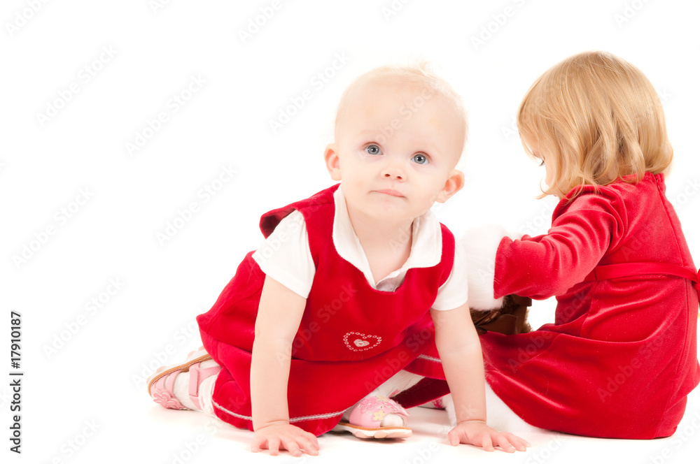 Two cristmas baby girls Two cristmas baby girls