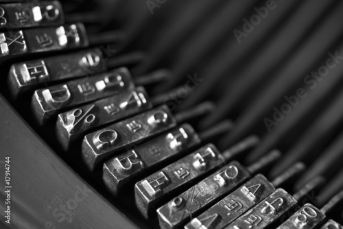 old typewriter
