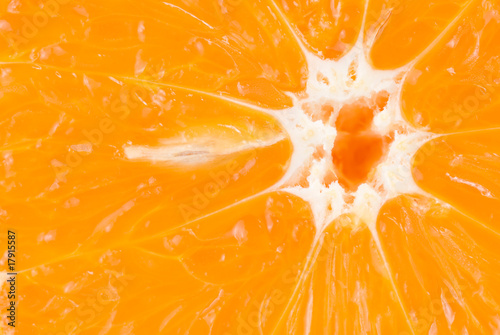 Detail texture of fresh orange fruit