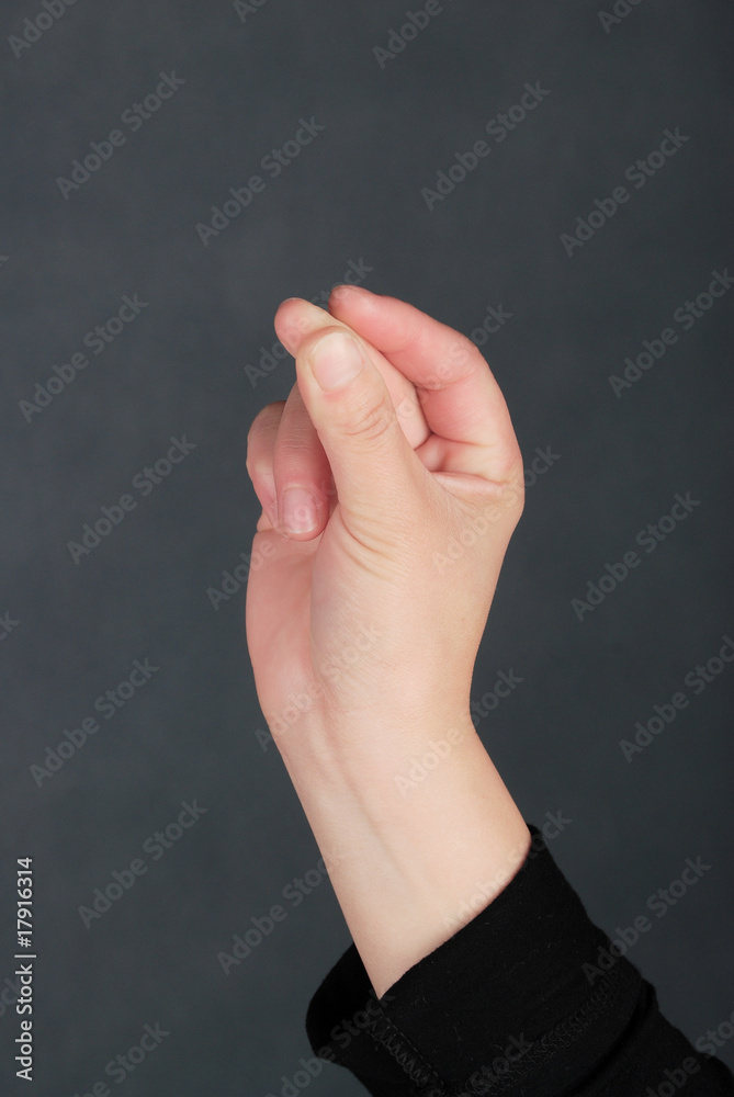 Obraz premium hand