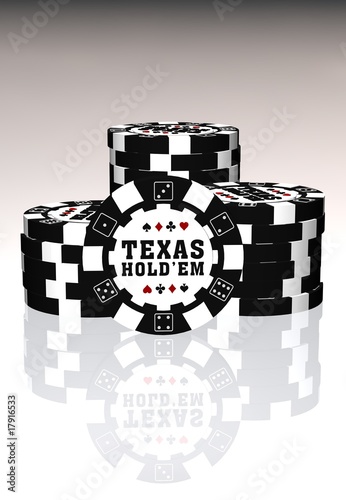 Texas Hold'em Poker Chipstapel