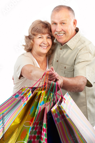 Shopping seniors