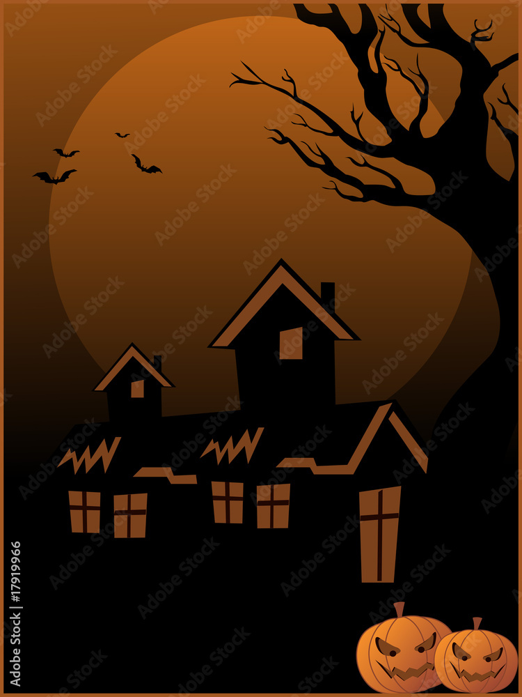 halloween wallpaper illustration