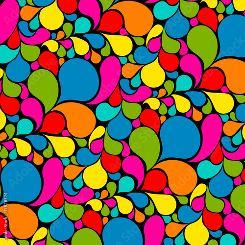 Colorful abstract seamless pattern