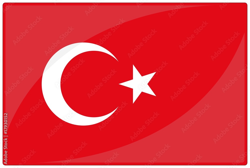 drapeau glassy turquie turkey flag drapeau glassy turquie turkey flag