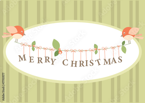 Christmas greeting card