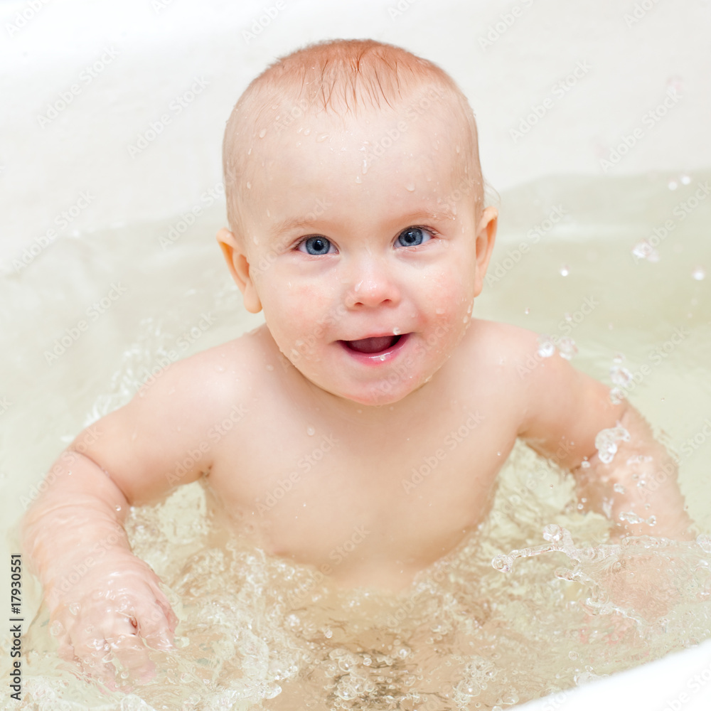 Bathing Baby Bathing Baby