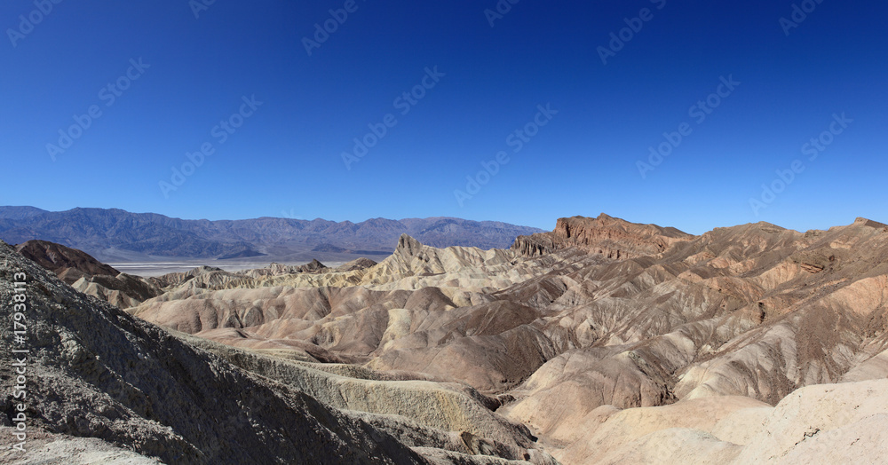 montagnes de la vallée de la mort