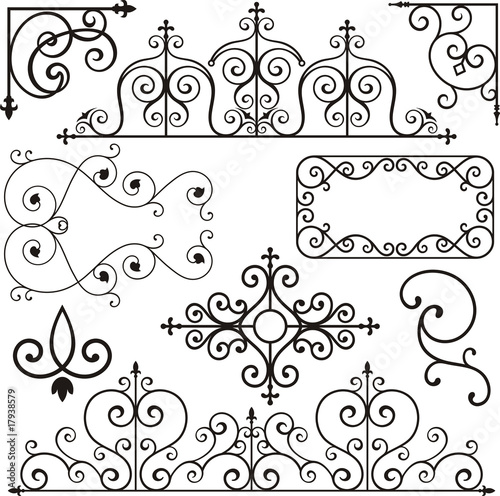 Wrought Iron Ornamental Designs photo