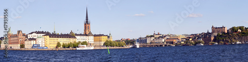 Stockholm Old town and Slussen © tholi75