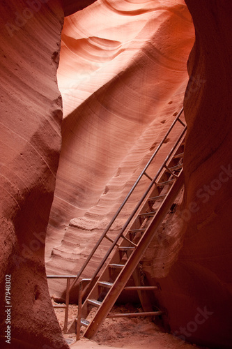 Steps in Lower Antelope Canyon