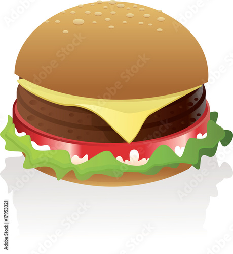 Vector Double Burger Icon