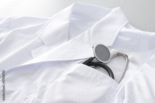 Foto Stethoscope that entered pocket