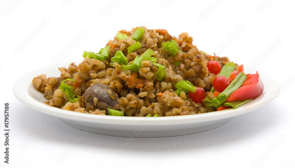 Boiled buckwheat Boiled buckwheat