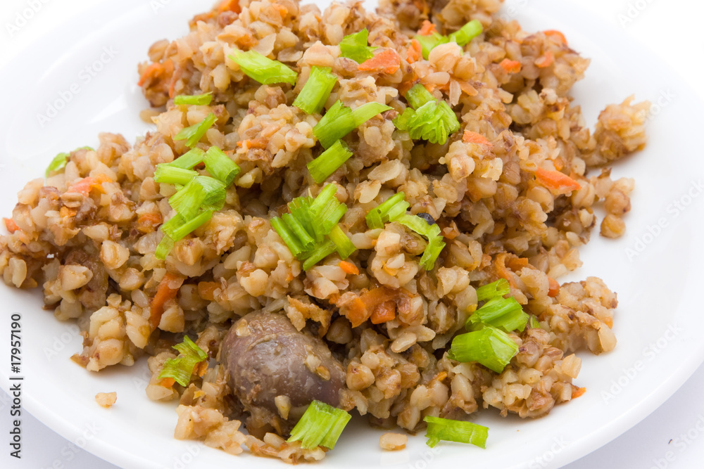 Boiled buckwheat Boiled buckwheat