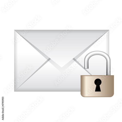 mail cadenas ouvert