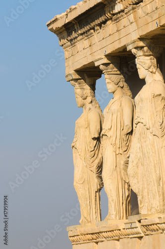 caryatids, acropolis, athens