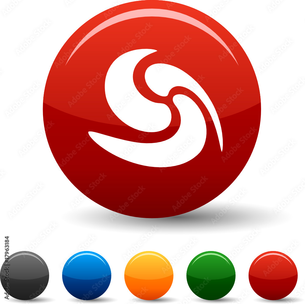 Swirl icon set. Vector illustration Swirl icon set. Vector illustration