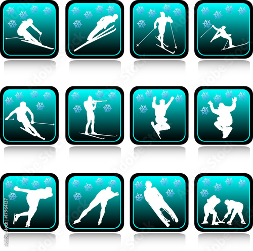 winter ski sport