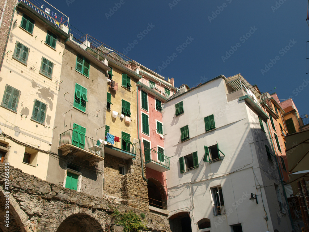 Riomaggiore - one of the cities of Cinque Terre in Italy