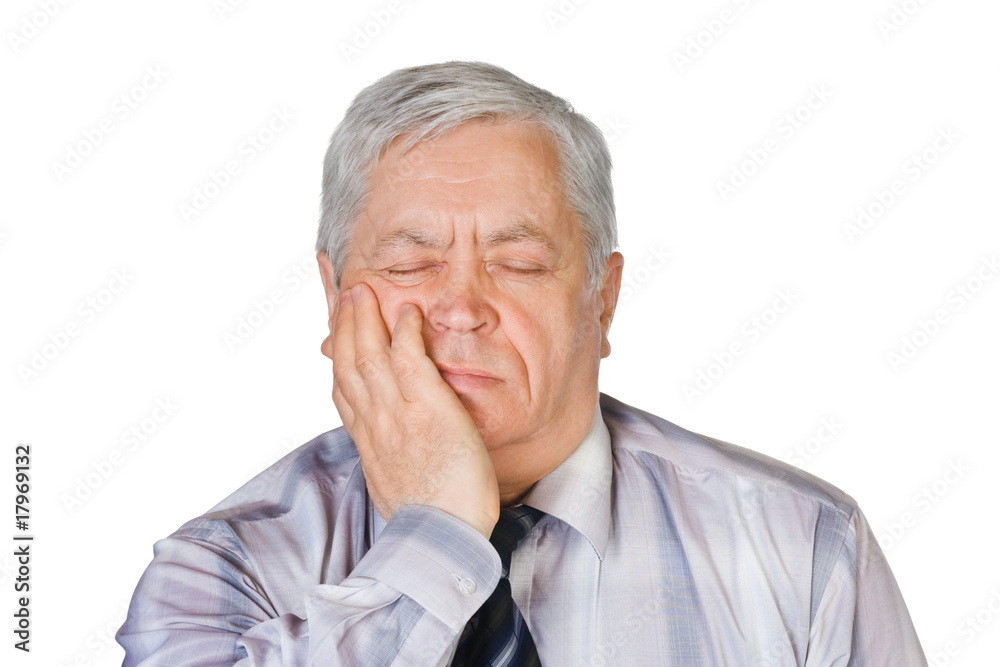 Man with toothache Man with toothache