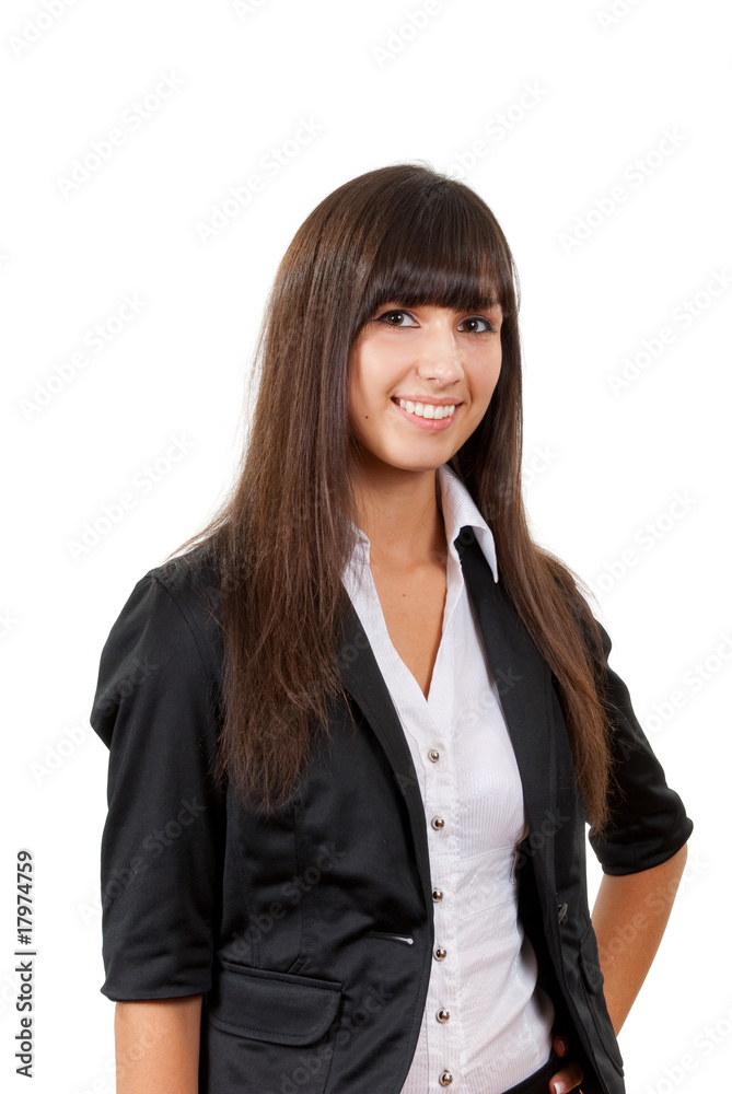 Smiling business woman Smiling business woman