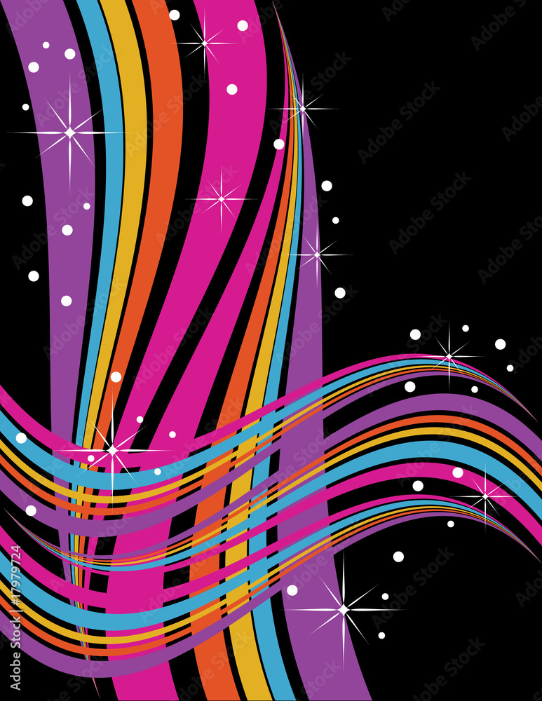 Sparkling Swirls