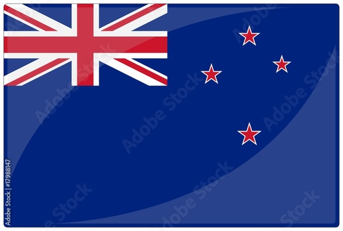 drapeau glassy nouvelle zelande new zeland flag