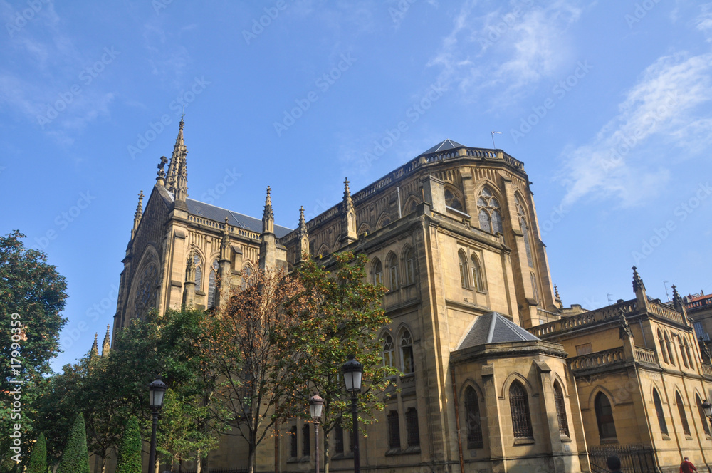 Fototapeta premium Catedral de San Sebastian