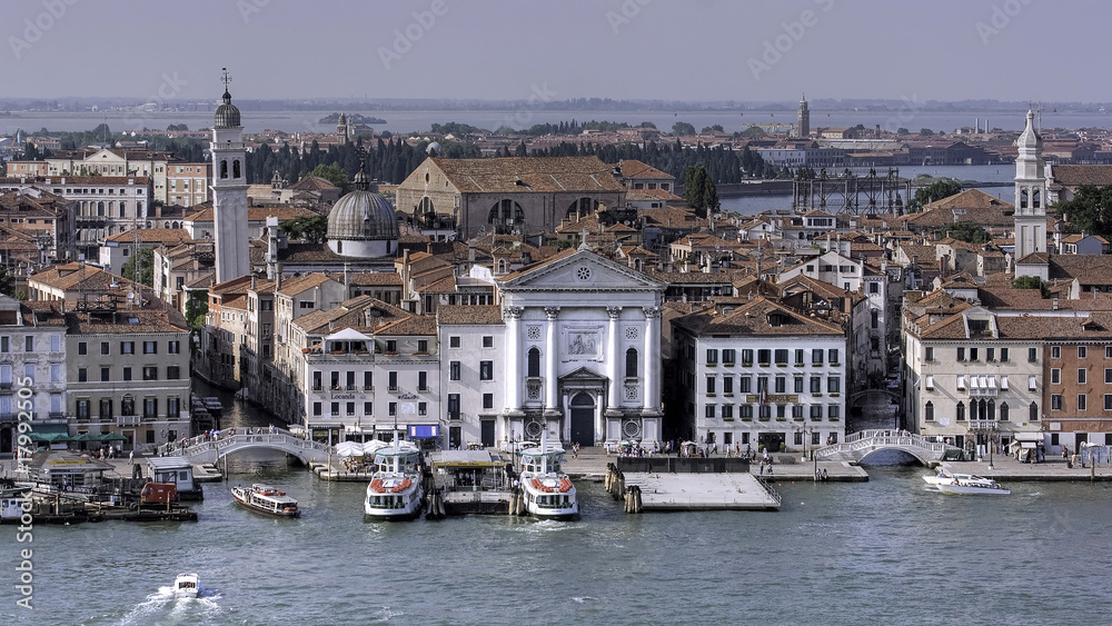 View from the Campanile of San Giorgio Maggiore, Venice