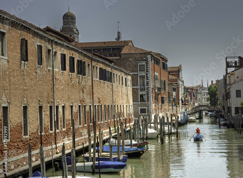 Urban Scene in Cannaregio, Venice photo