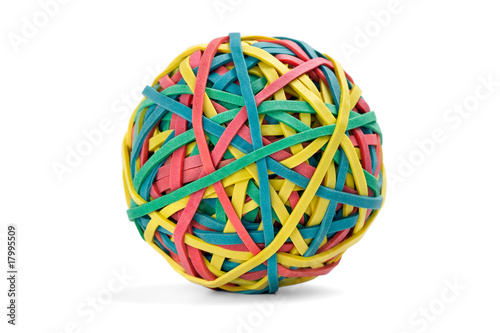 rubber band ball photo