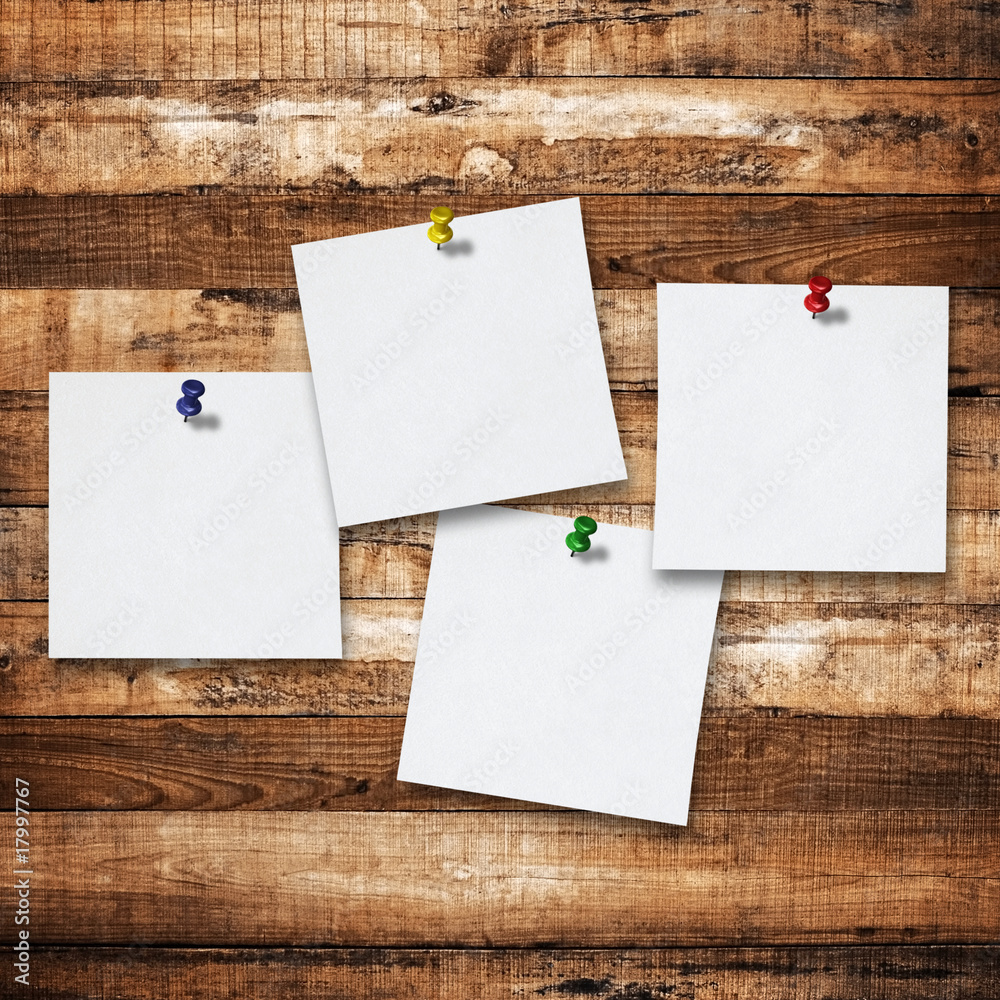 notes on wood plank background notes on wood plank background
