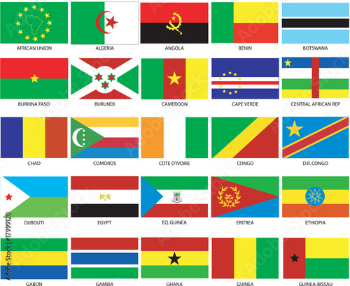 25 African Flags 1