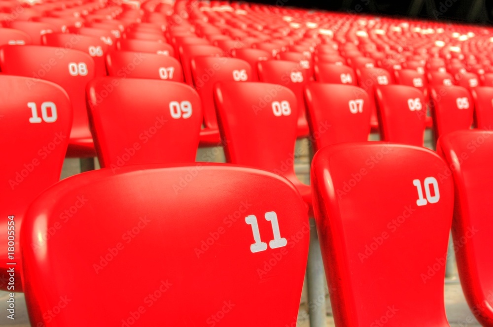 Stadion - Seat row