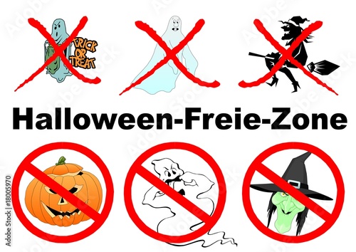 Symbols for no Halloween