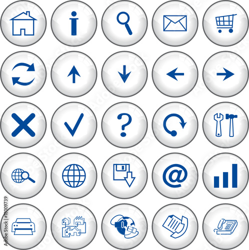 Web buttons