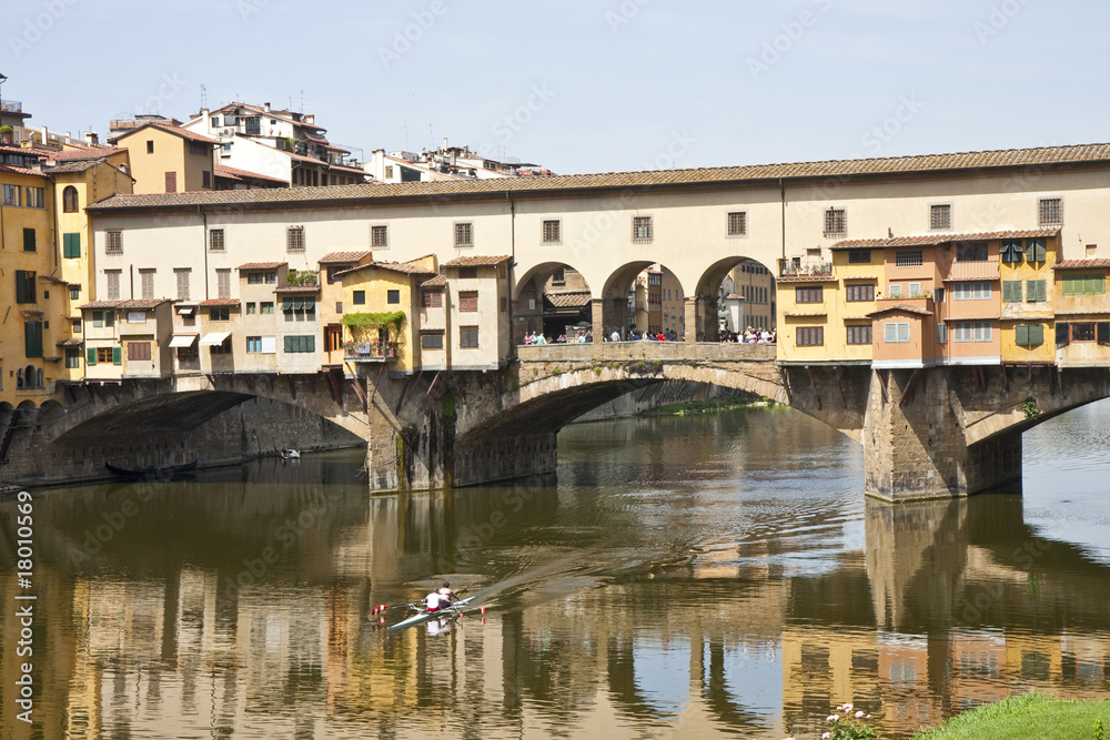 Ponte Vecchio and Kayak