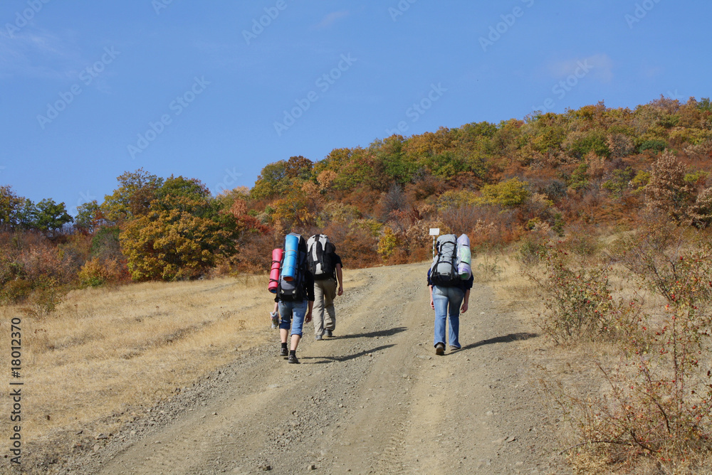 Obraz premium Going uphill