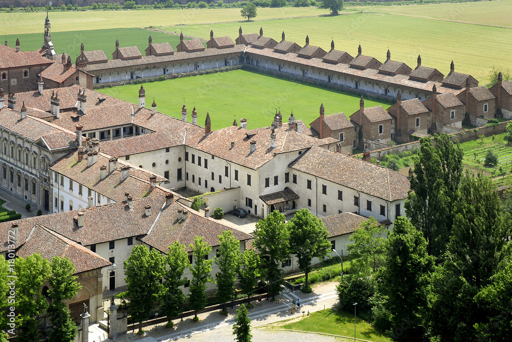 Certosa of Pavia Italy