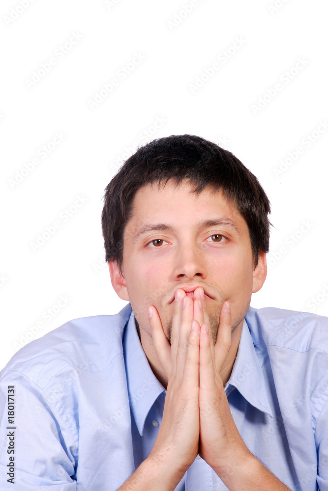 happy young casual man portrait happy young casual man portrait