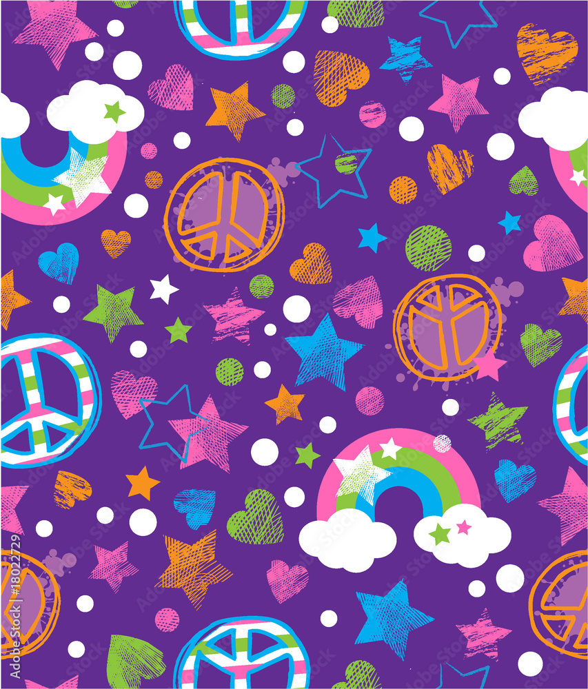 Seamless Rainbow celestial Seamless Rainbow celestial