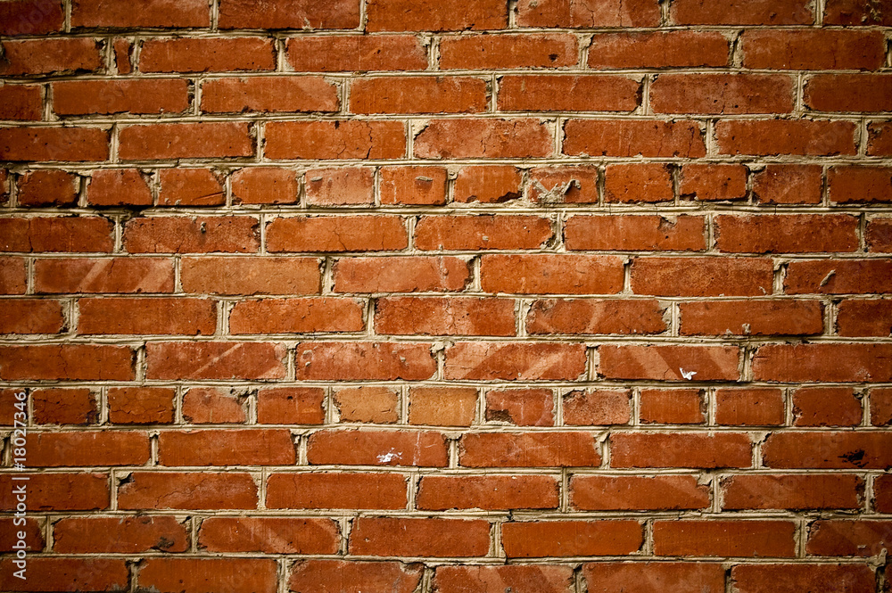 Naklejka premium abstract brick wall background