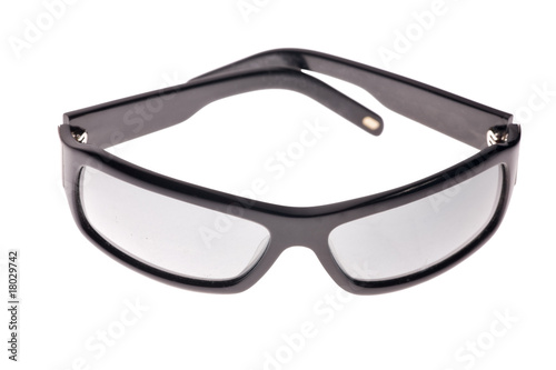 plastic black glasses