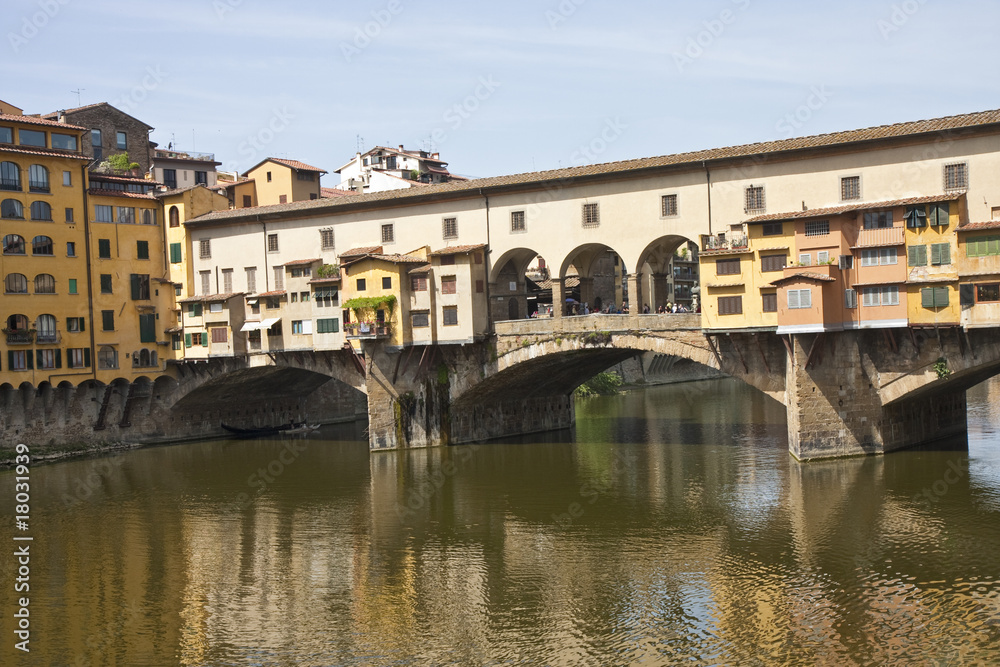 Ponte Vecchio Across Arno