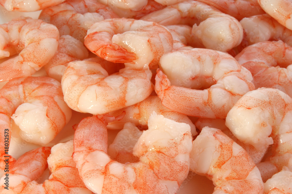 some fresh organic prawns ready to eat some fresh organic prawns ready to eat