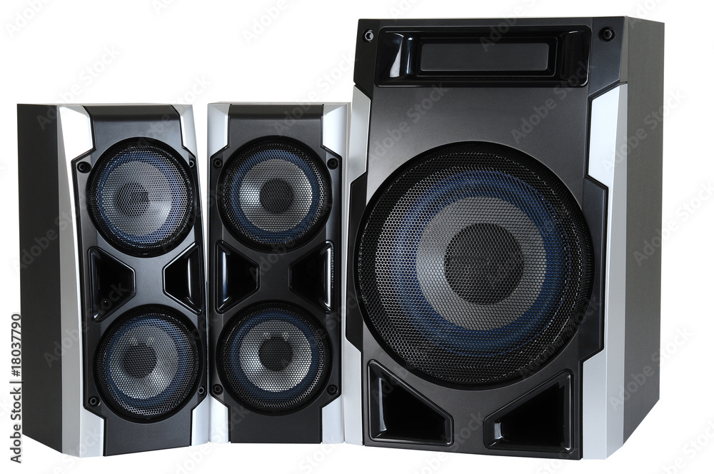 Fototapeta premium Speakers. Clipping path