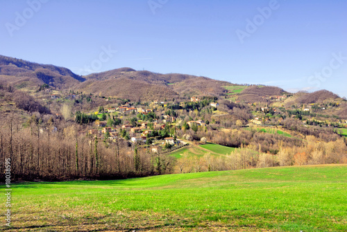 Italy  apennines Raticosa pass Pergoloso village.
