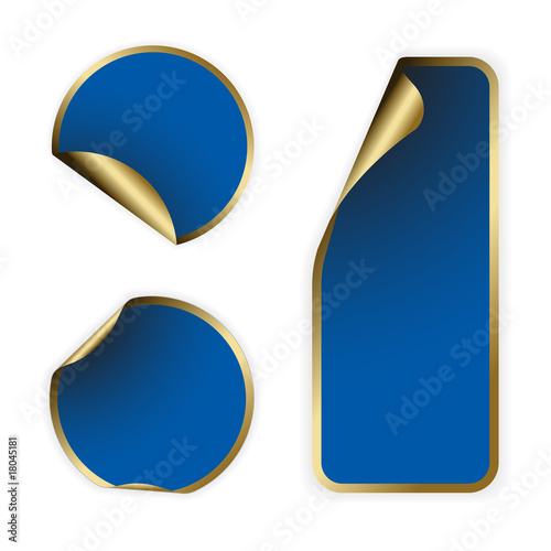 Christmas labels and stickers