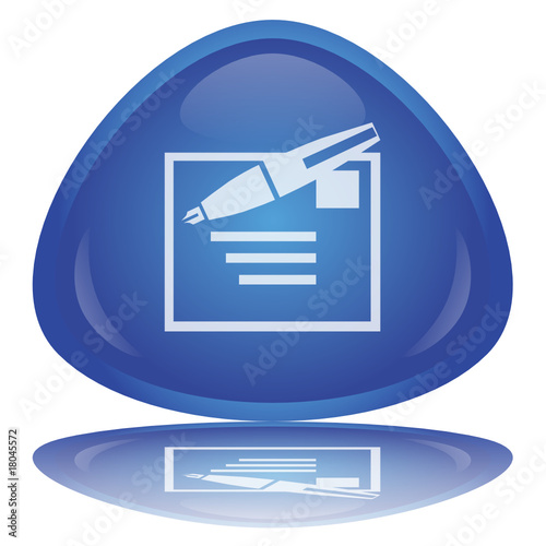 Bouton "Courrier" -- "Mail" Button